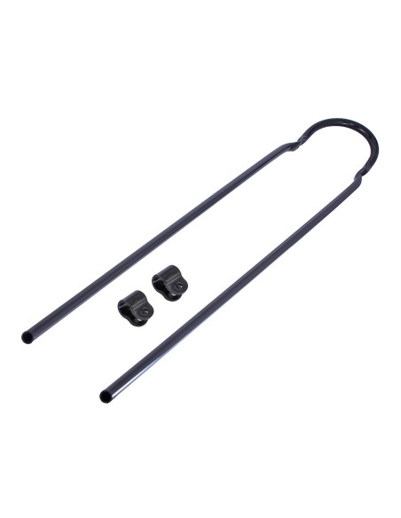 Schwinn style Sissy Bar 32 W/Clamp Black.